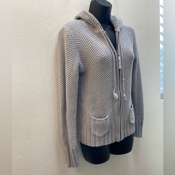 Old Navy Sweater Hoodie Gray Size M - Picture 2 of 13